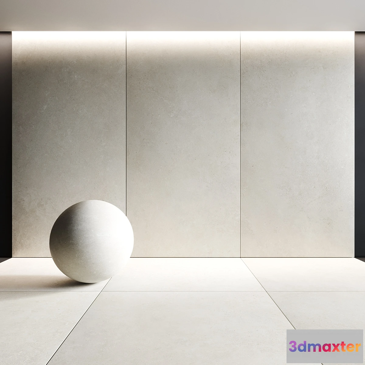 1312025 - Ceramic Tiles Urbatek Porcelanosa Xlight Berna 3D Max