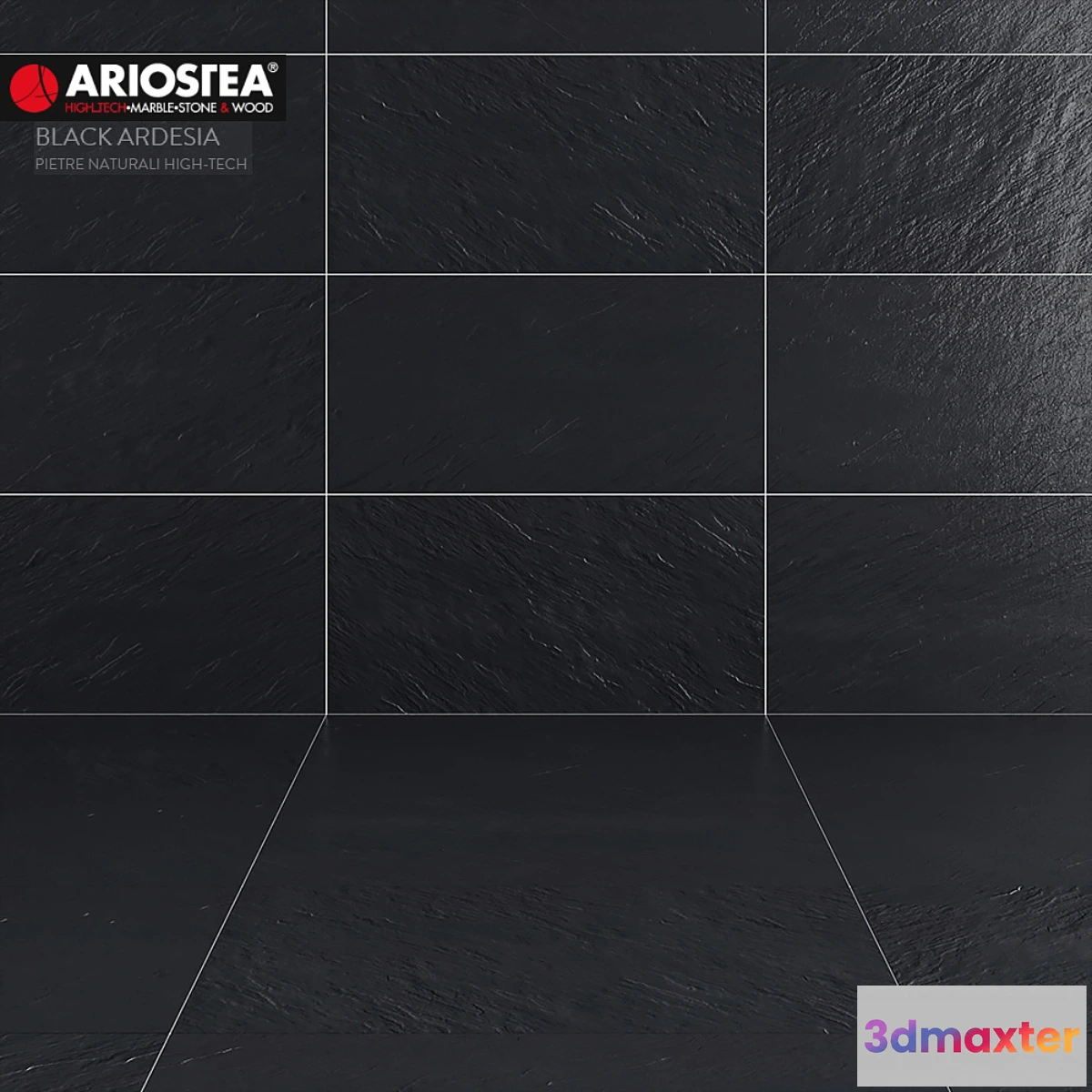 1312661 - Ardesia Pietre Naturali High-tech black 3D Max