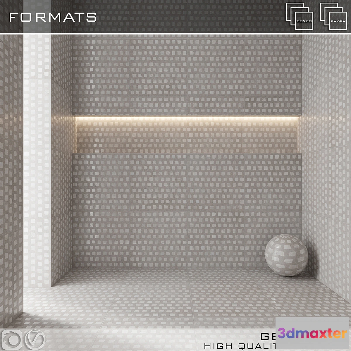 1313285 - SANT AGOSTINO GEM PEARL 3D Max