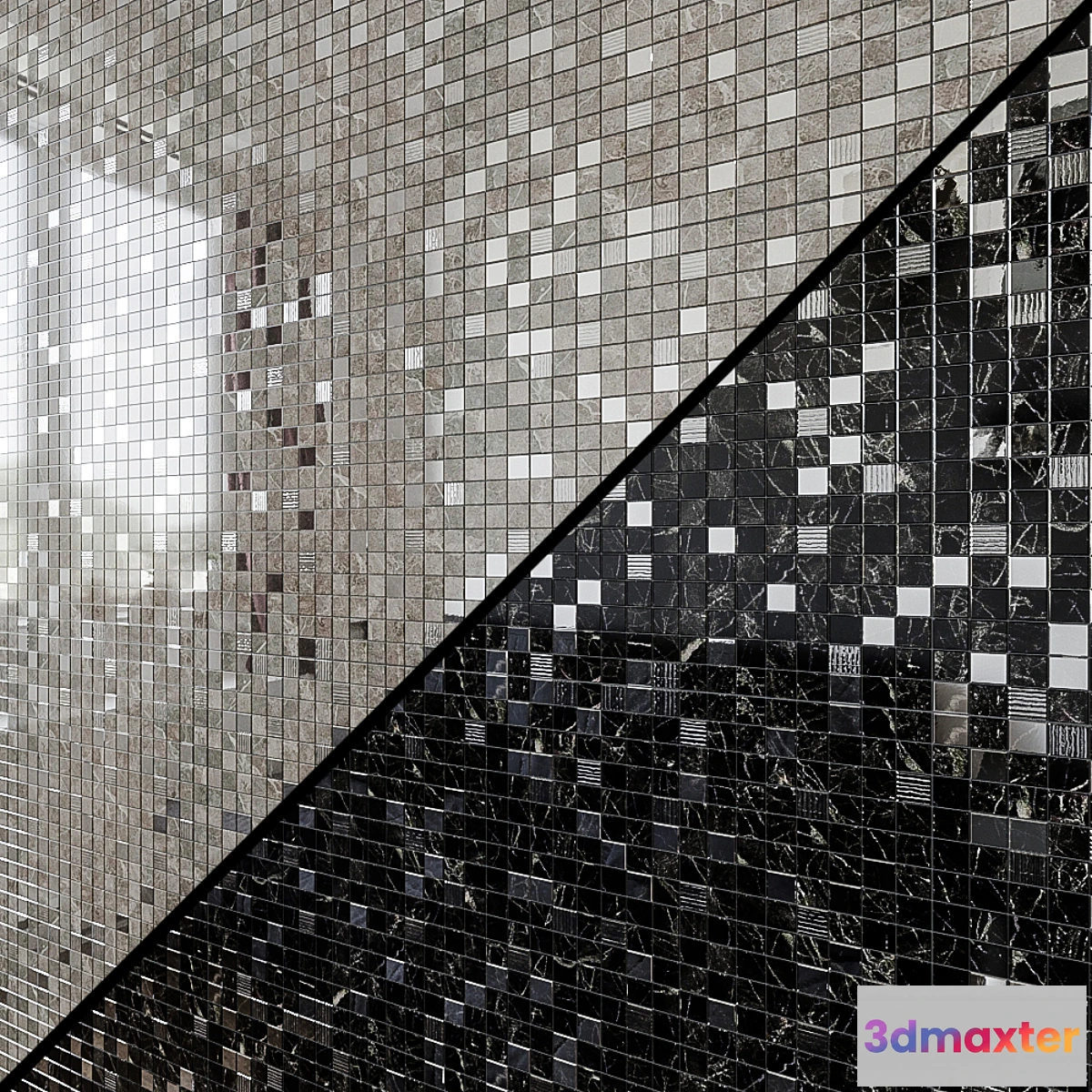 1315703 - ATLAS CONCORDE MARVEL PRO Mosaic 5 options 3D Max