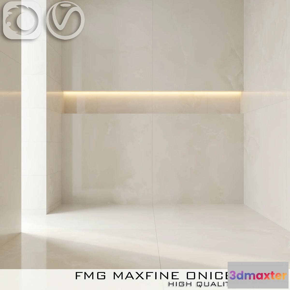 1316665 - FMG tile ONICE REALE 3D Max