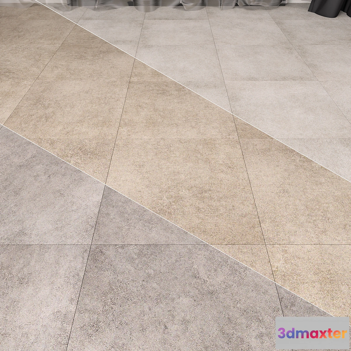 1320287 - Gres Floor Set 3 3D Max