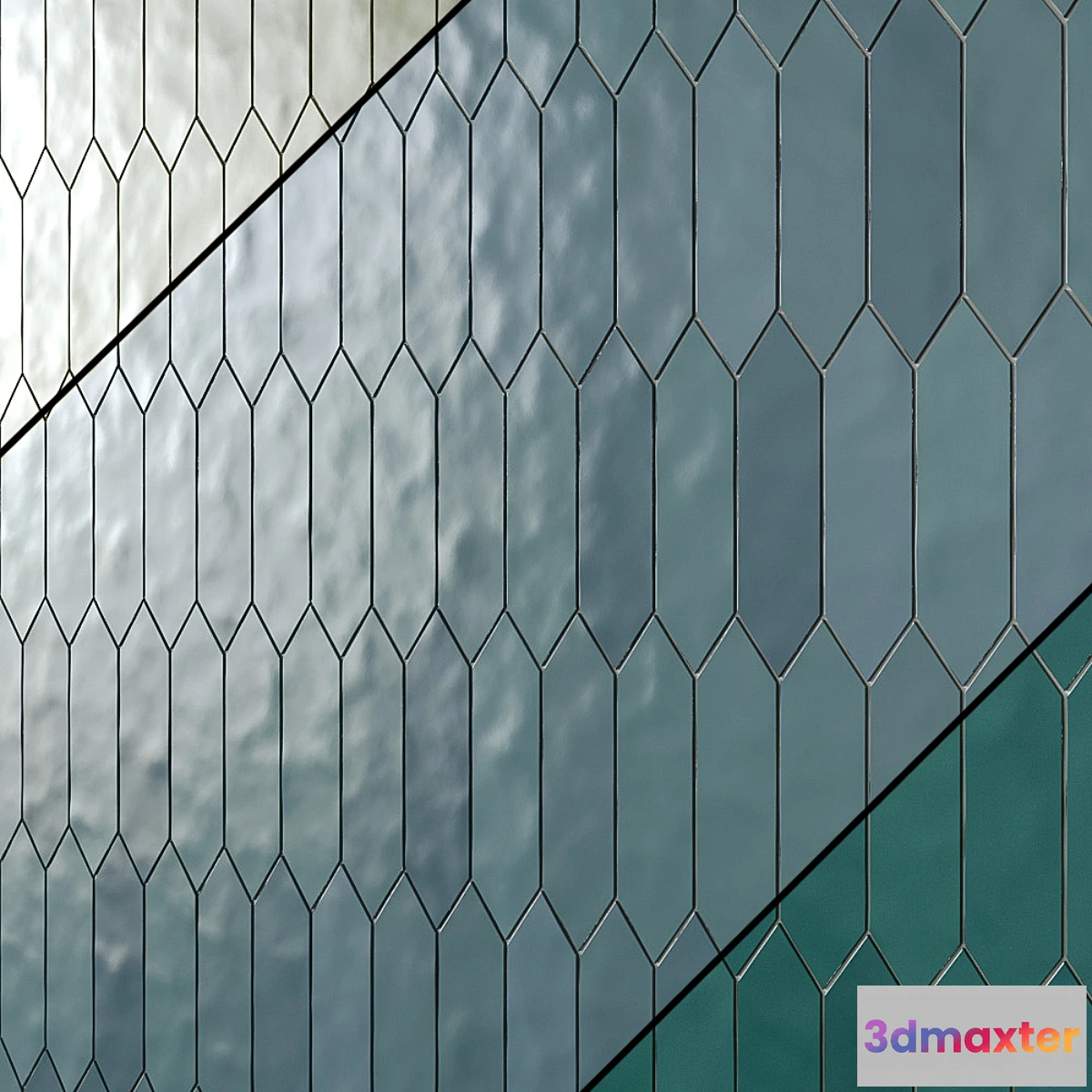 1320687 - Reine Ceramic Field Tile 8 species - No.2 3D Max