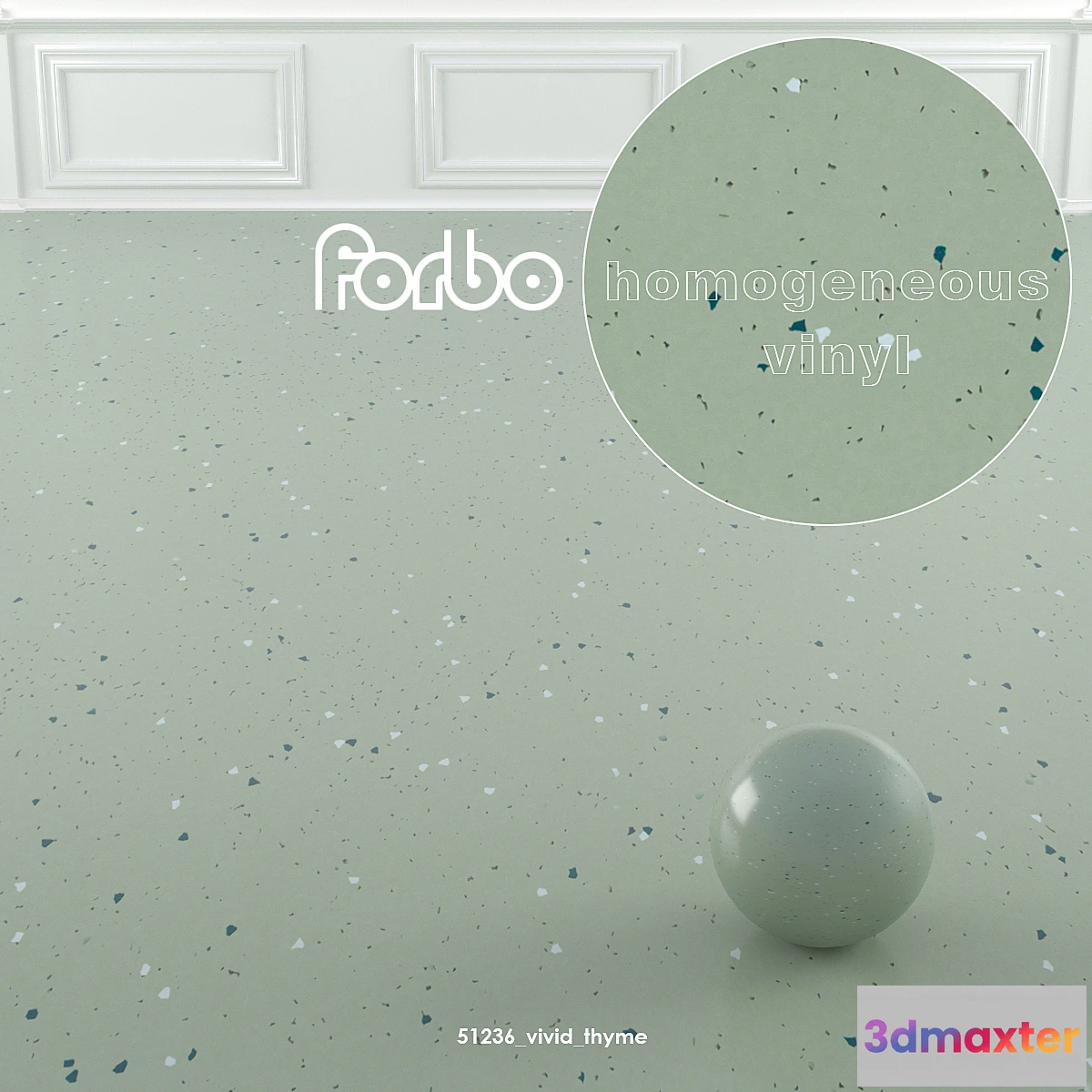 1322120 - Forbo Sphera Homogeneous Vinyl 6 3D Max