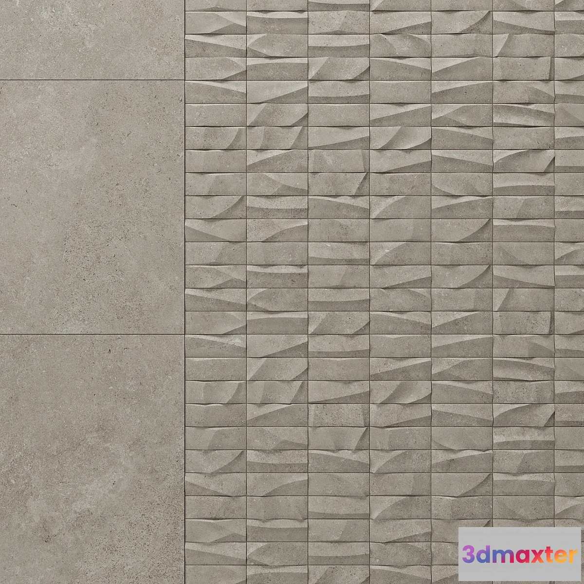 1322773 - Porcelanosa Mosaico Berna 45X120 - No.2 3D Max