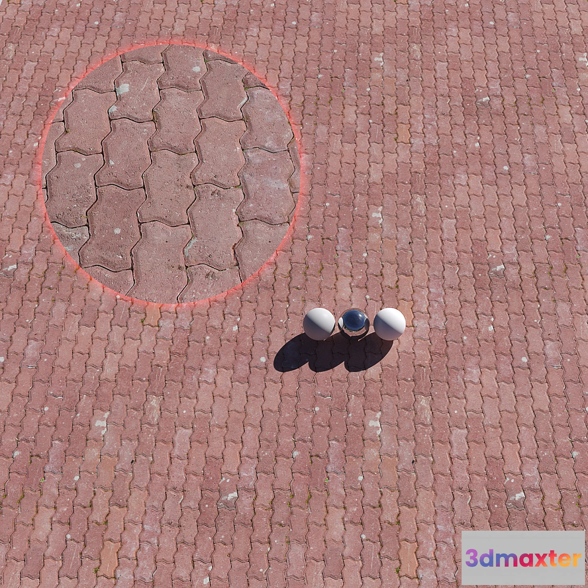 1324713 - Sidewalk tile_1 3D Max