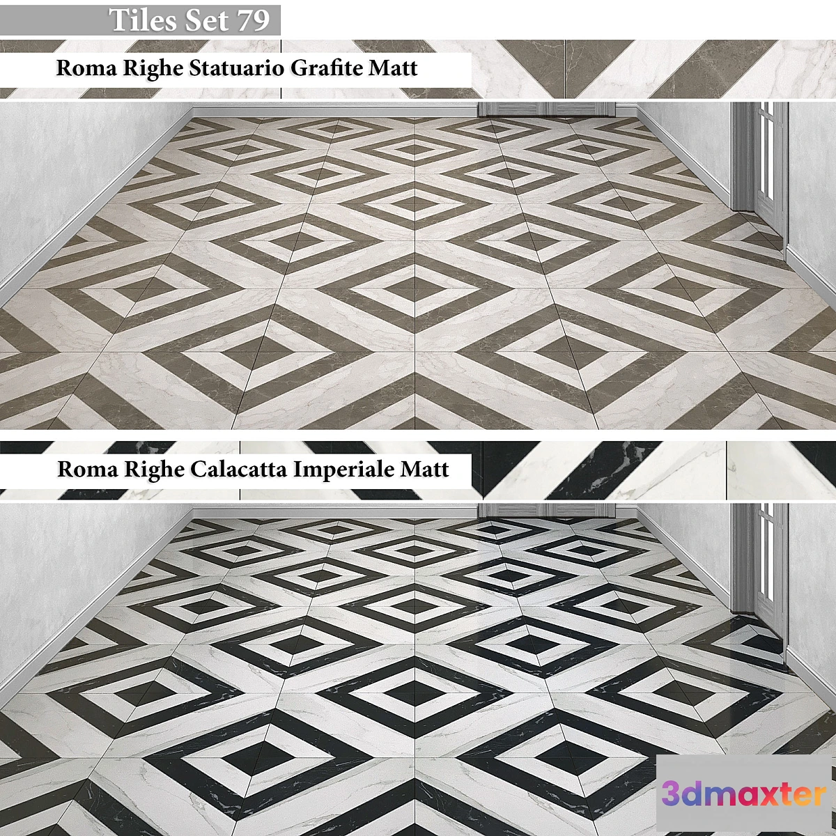 1327451 - Tiles set 79 3D Max