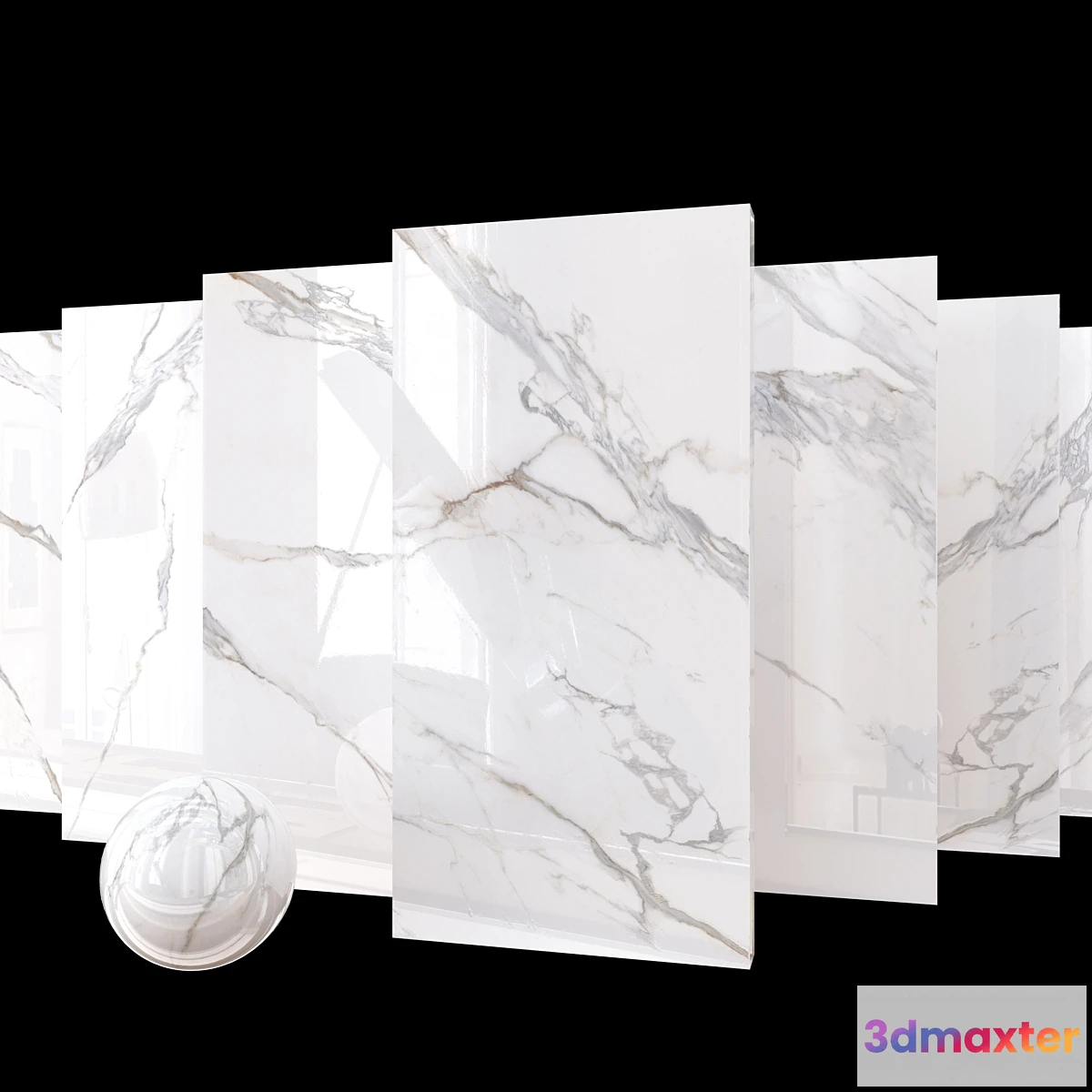 1330136 - Marble Set Museum Kritios Set 1 3D Max