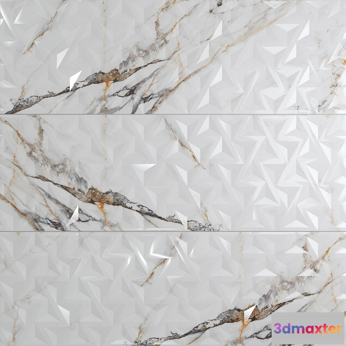 1335903 - PORCELANITE DOS FIRENZE 1219 Calacatta Gold Rel Geo Ret 3D Max