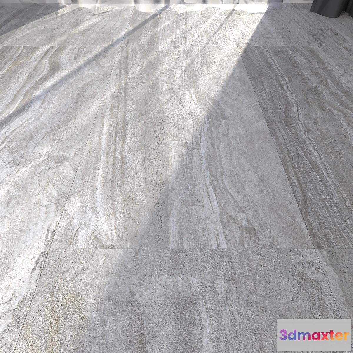 1336389 - Floor Navona Gray Vein 60×120 3D Max