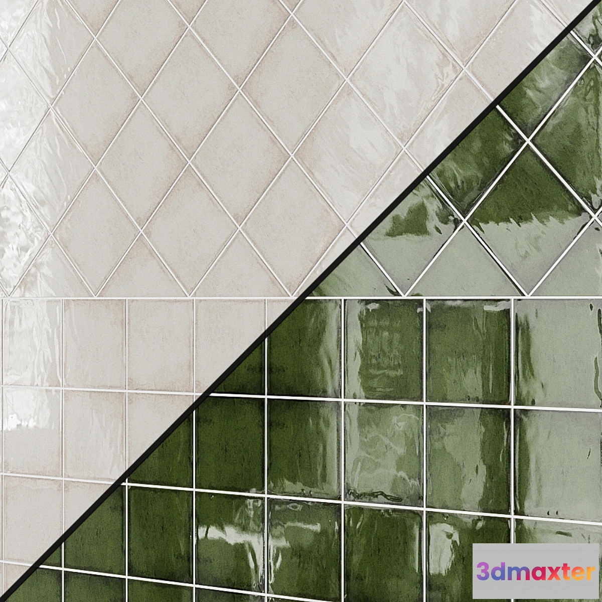 1338032 - Ceramic wall tile CIFRE ALCHIMIA 15×15 3D Max