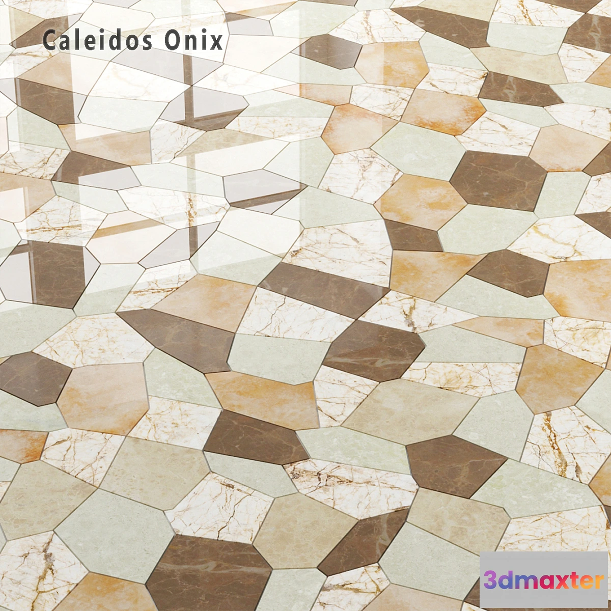 1338429 - Tile Sicis SiciStone Caleidos Onix 3D Max