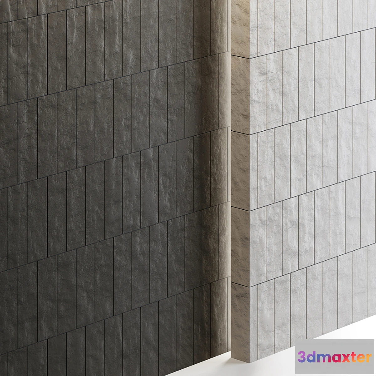 1350007 - BESTILE Mitte Blanco & Gris 3D Max