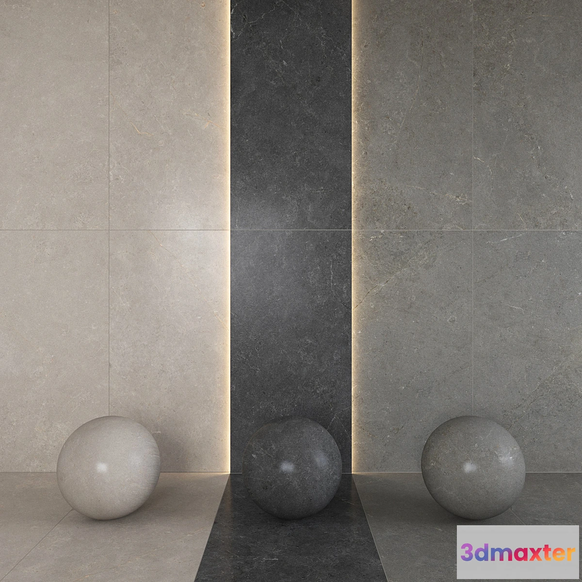 1352622 - Porcelanosa Stein 3D Max