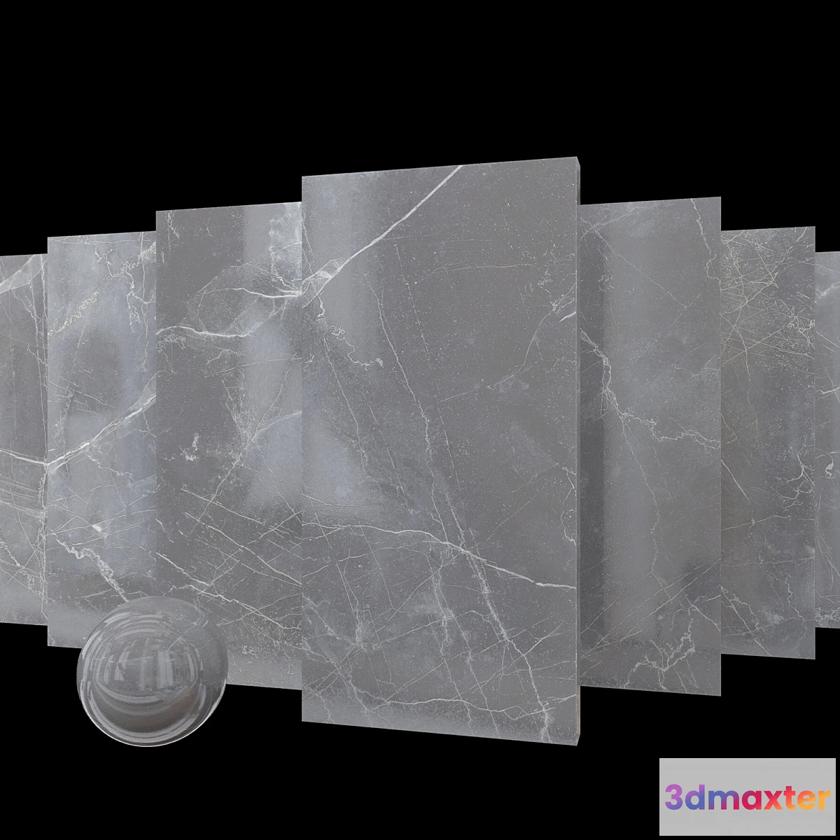 1353264 - Marble set maison gray 3D Max