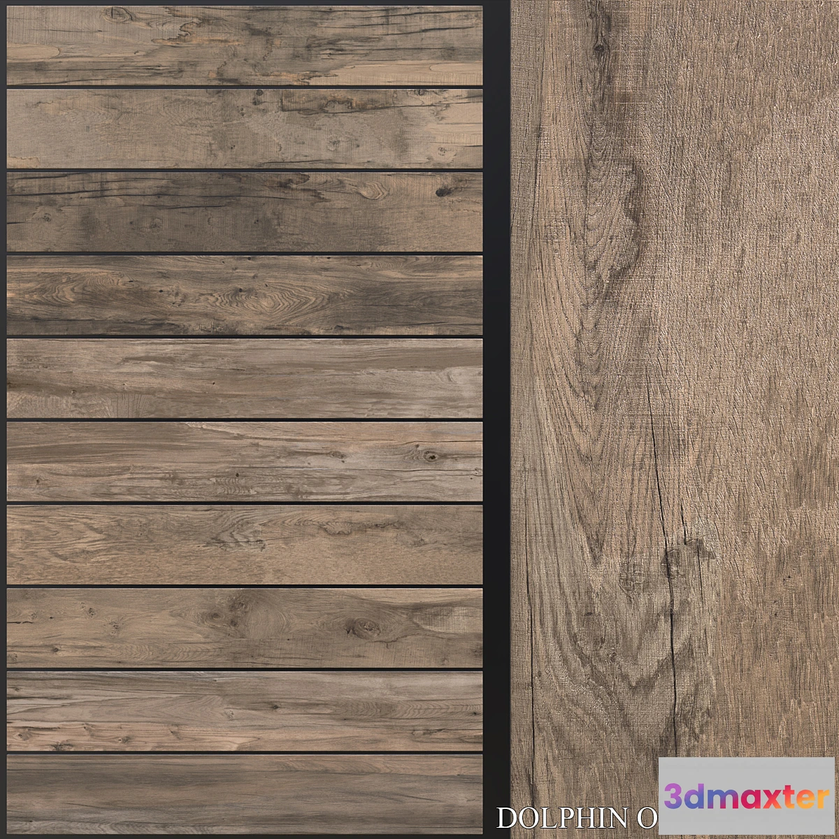 1353890 - ABK Dolphin Oak 200×1200 3D Max