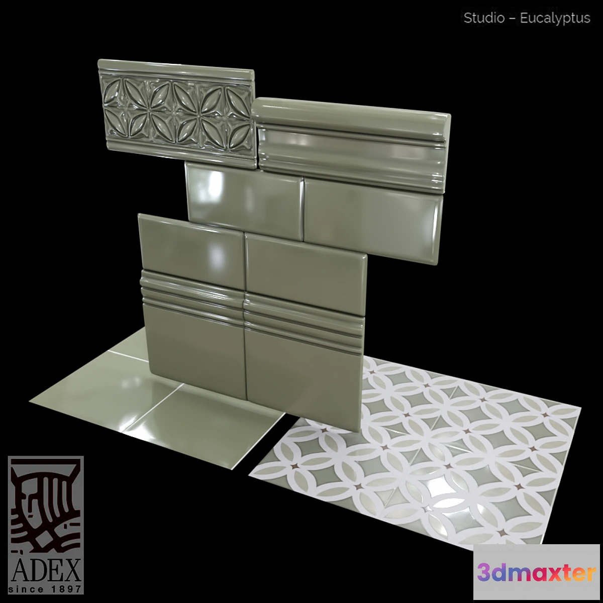 1355634 - Adex relieve Gables Eucalyptus 3D Max