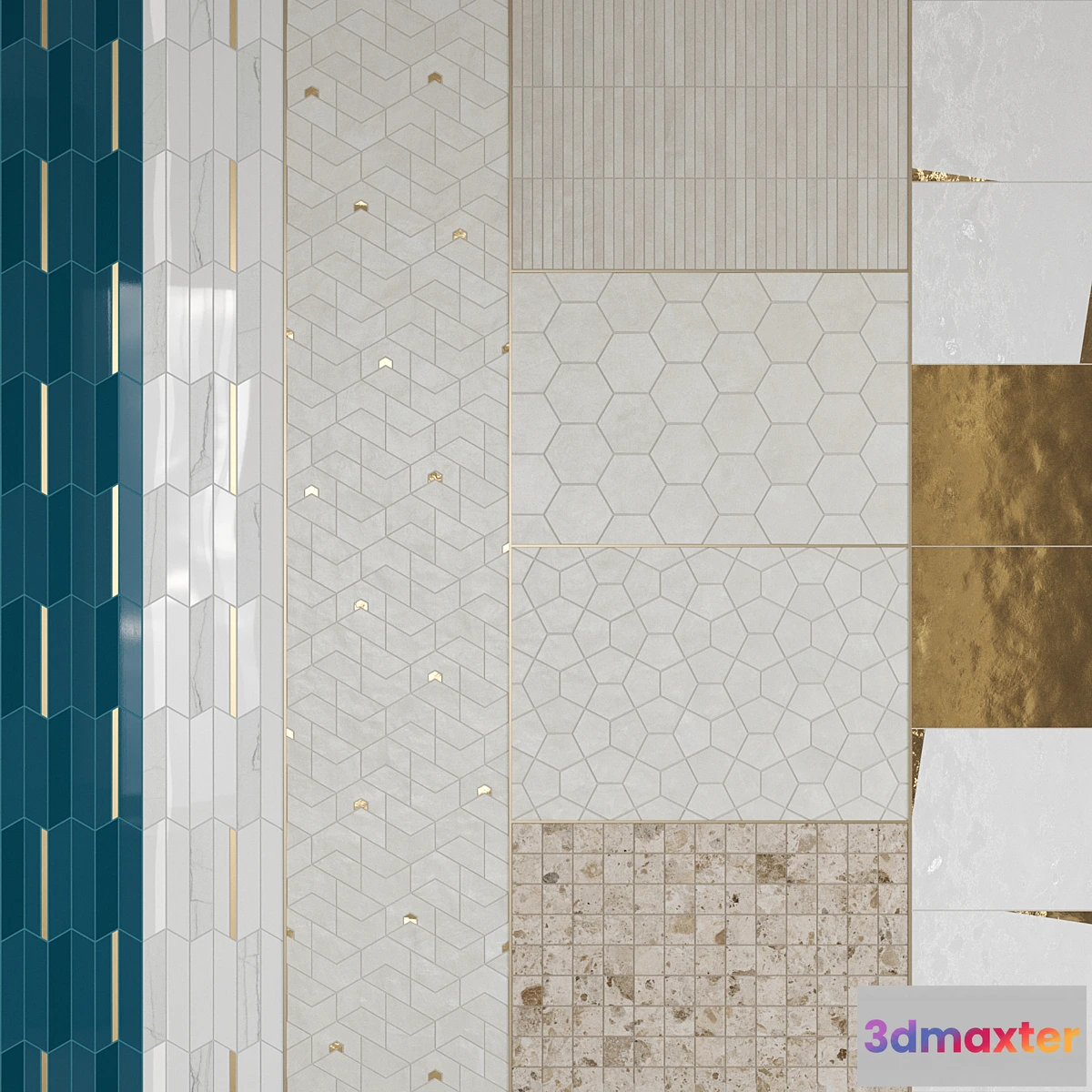 1356714 - Italon CONTINUUM Decor Full Pack 3D Max