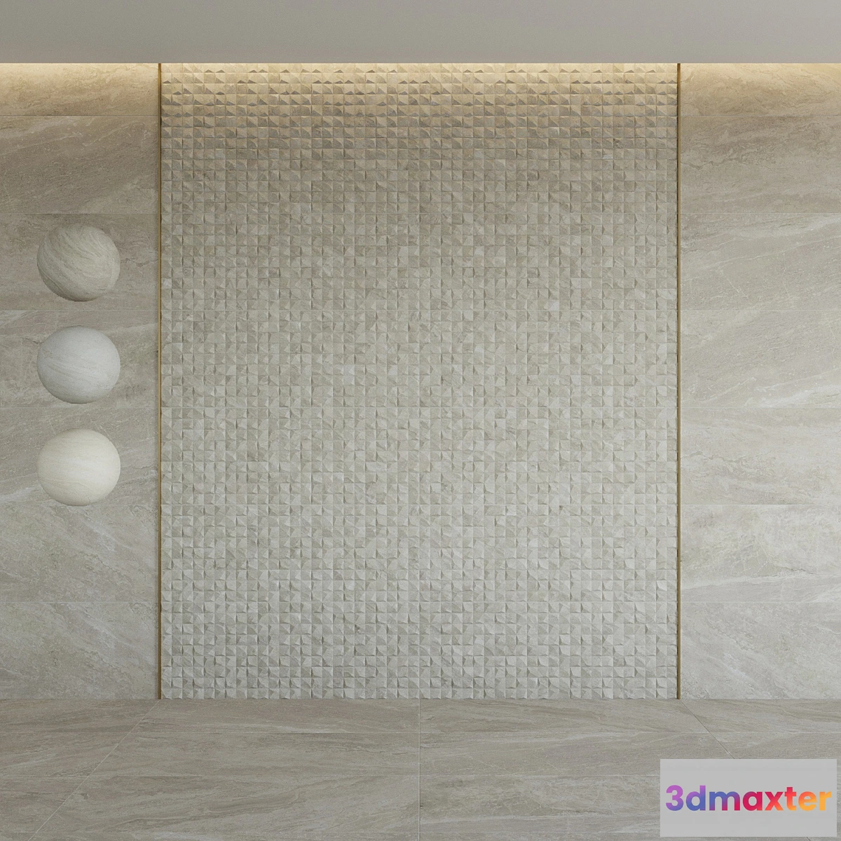 1357847 - Venis Indic 3 colors - No.2 3D Max