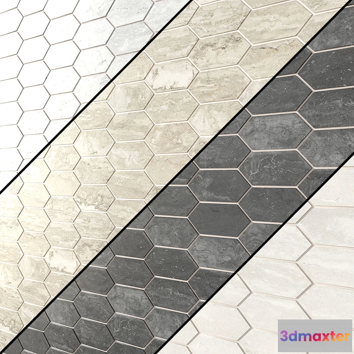 1395024 - Tivoli Mosaic Natural 3D Max