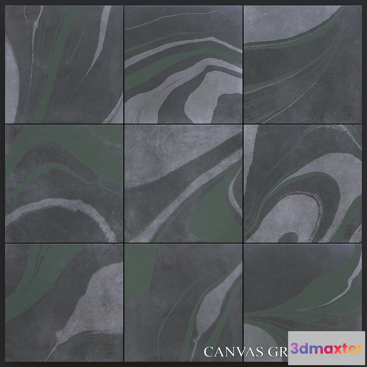 1400632 - Peronda Canvas Green Set 3 3D Max