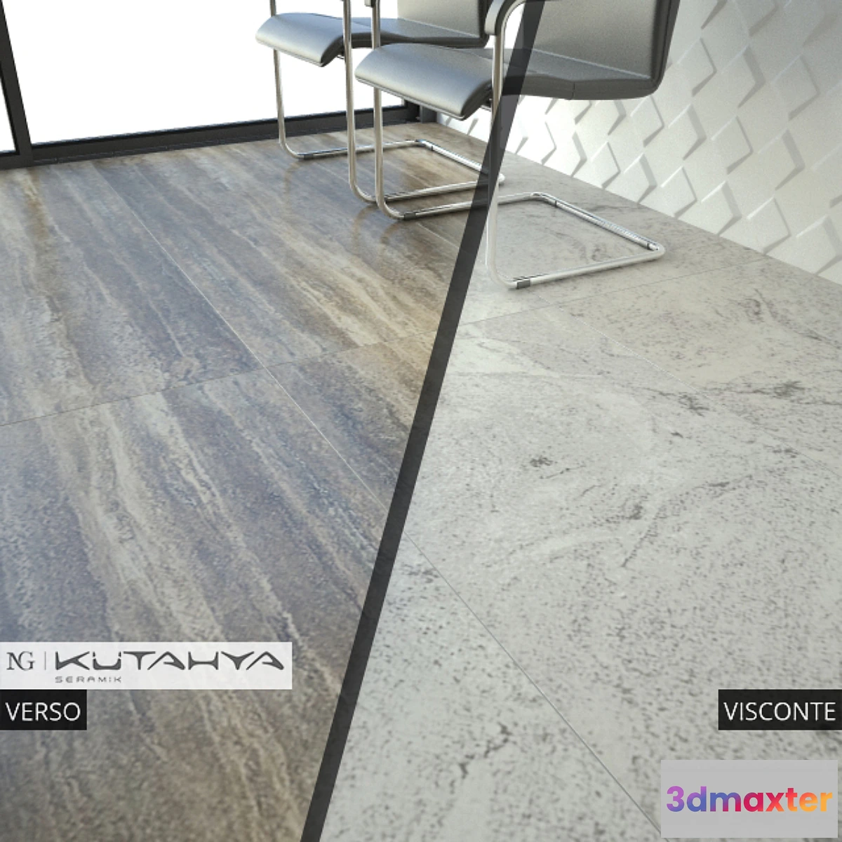 1403220 - KUTAHYA SERAMIK VERSO VISCONTE 3D Max