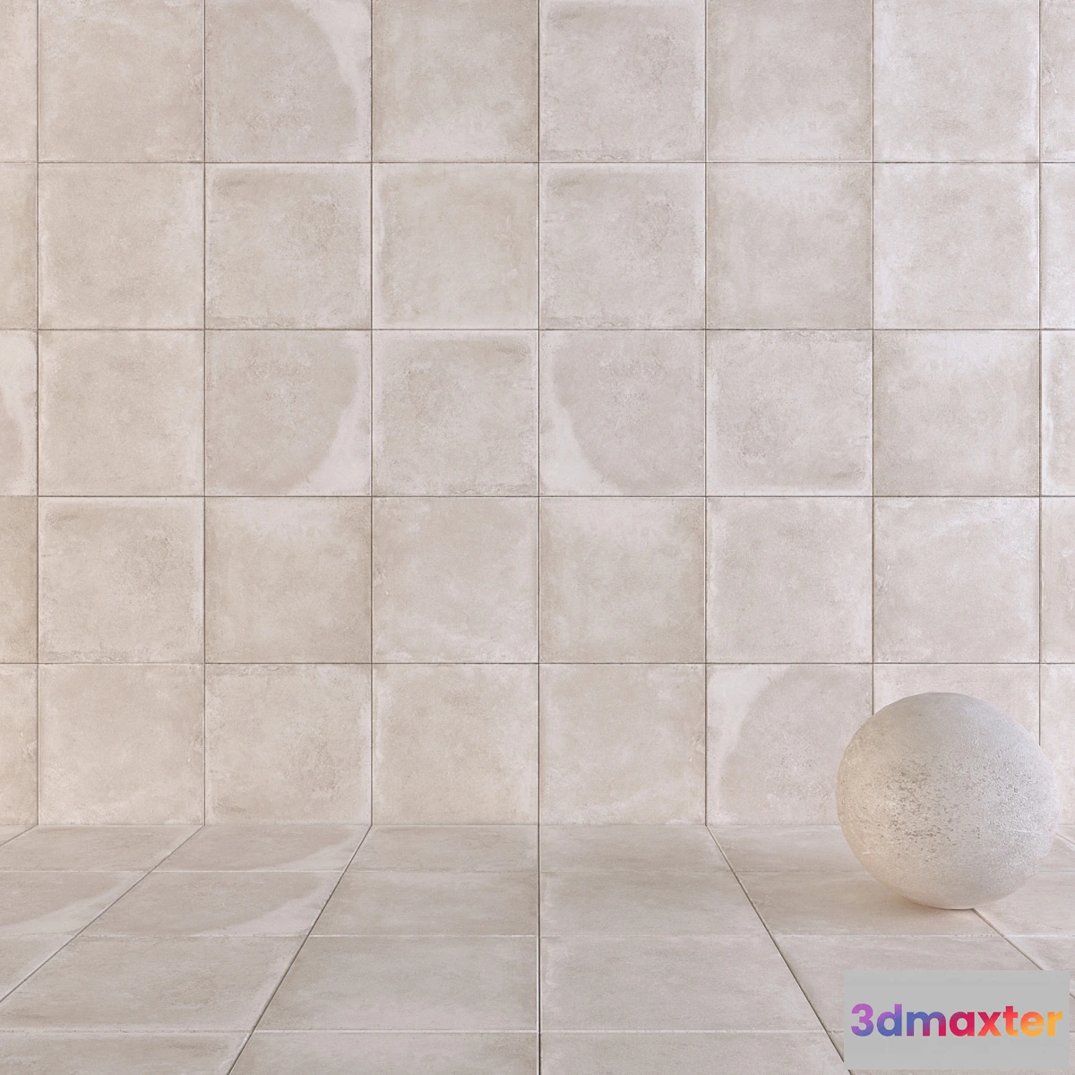 1404512 - Flaviker Backstage Bisque 60×60 3D Max