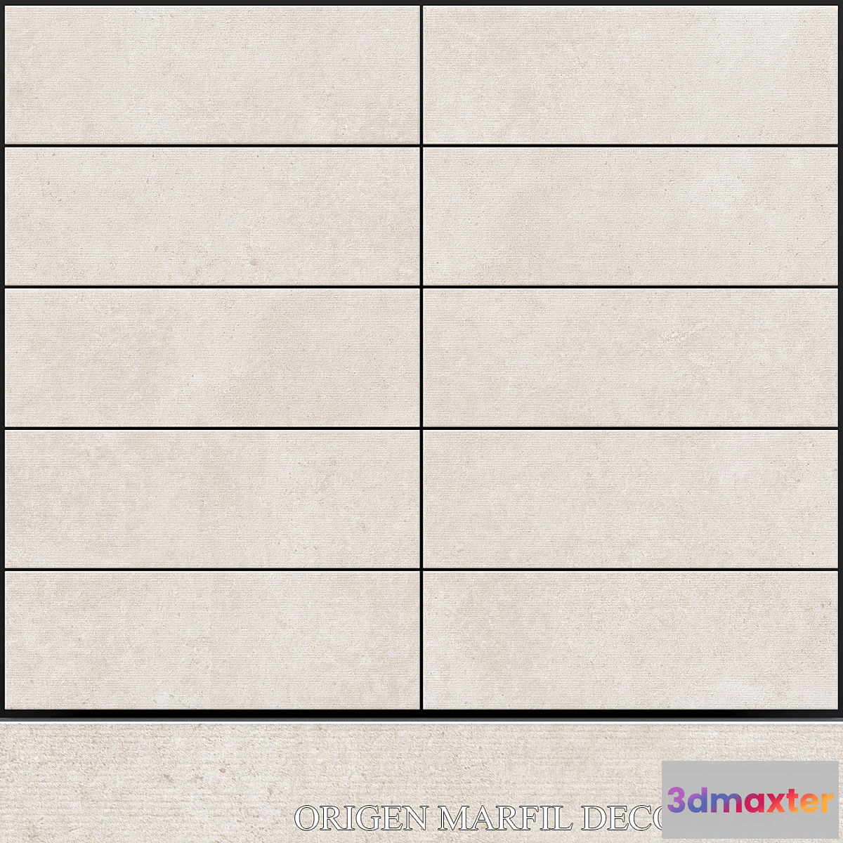 1405822 - Peronda Origen Marfil Decor 200×600 3D Max