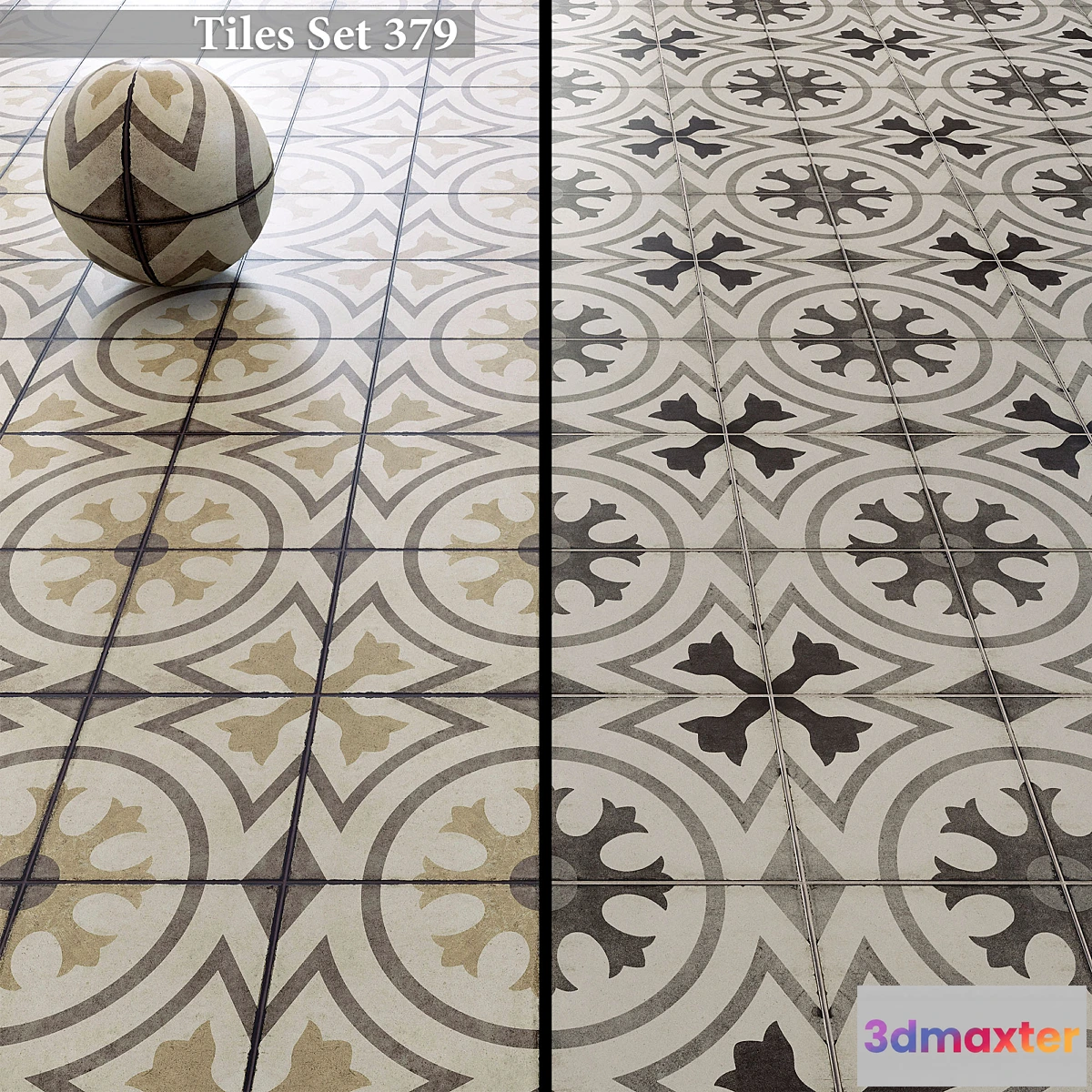 1406398 - Tiles set 379 3D Max