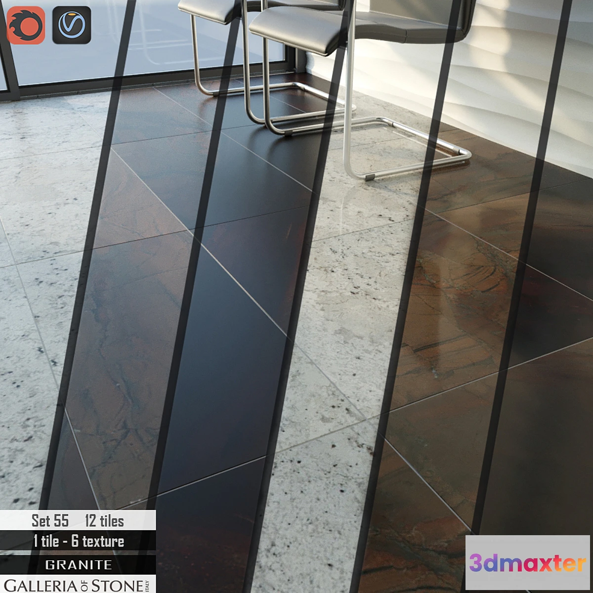 1407856 - Galleria of Stone Italy Set 55 3D Max