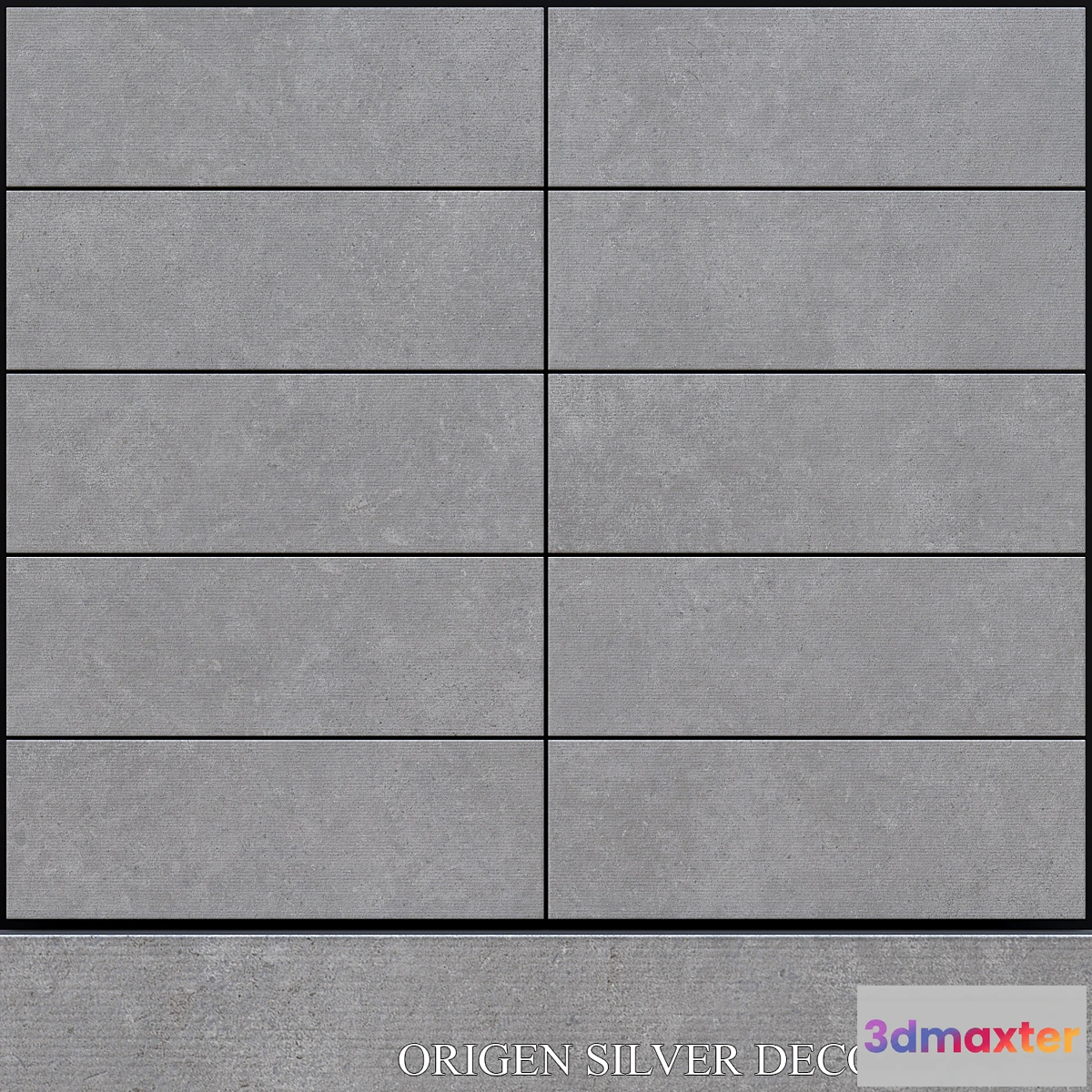 1408742 - Peronda Origen Silver Decor 200×600 3D Max