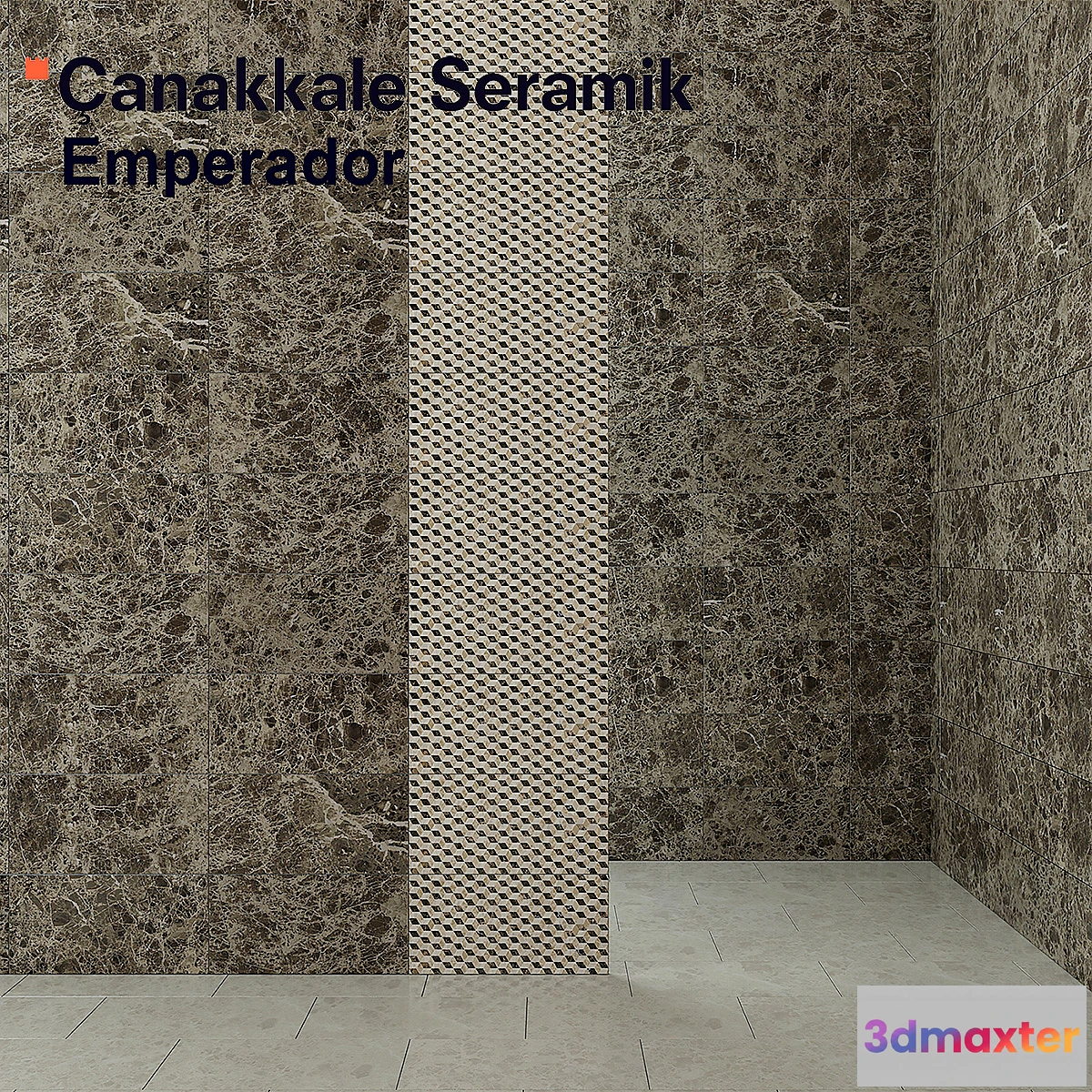 1409058 - Tile Kale Emperador 3D Max