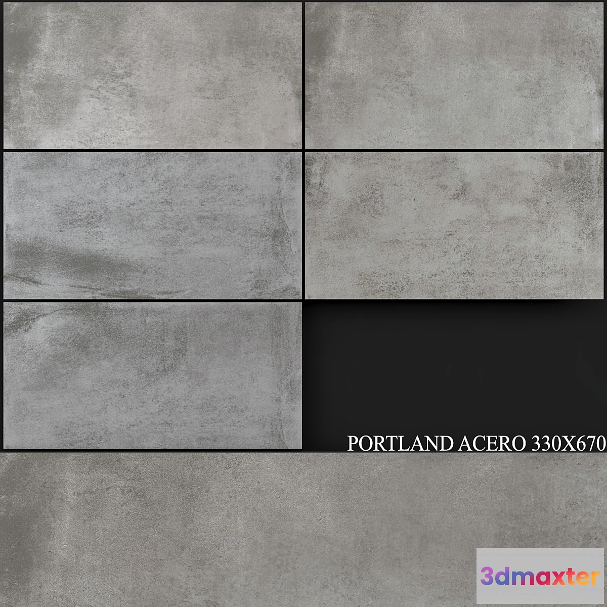 1409122 - Keros Portland Acero 330×670 3D Max