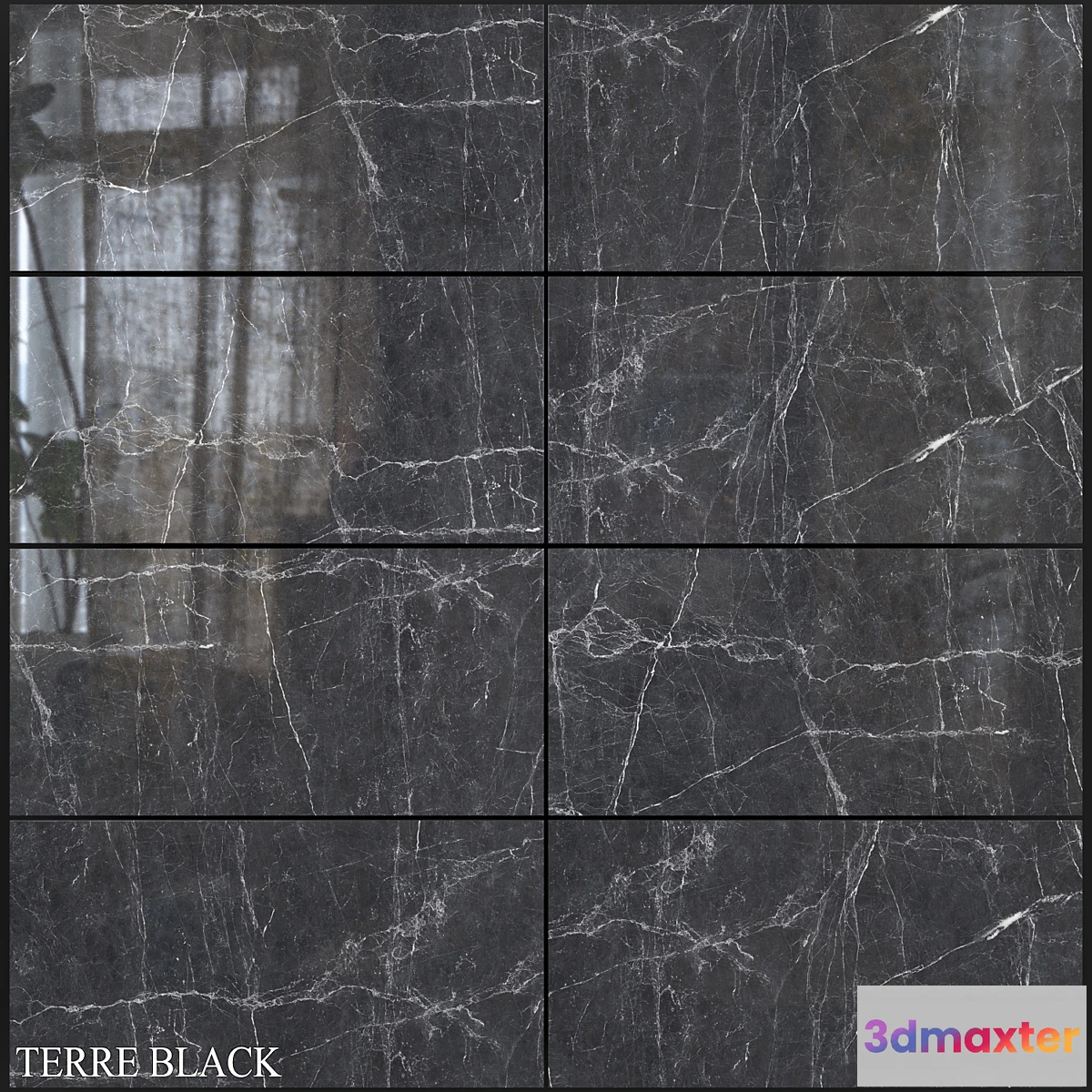 1409878 - Decovita Terre Black 600×1200 3D Max