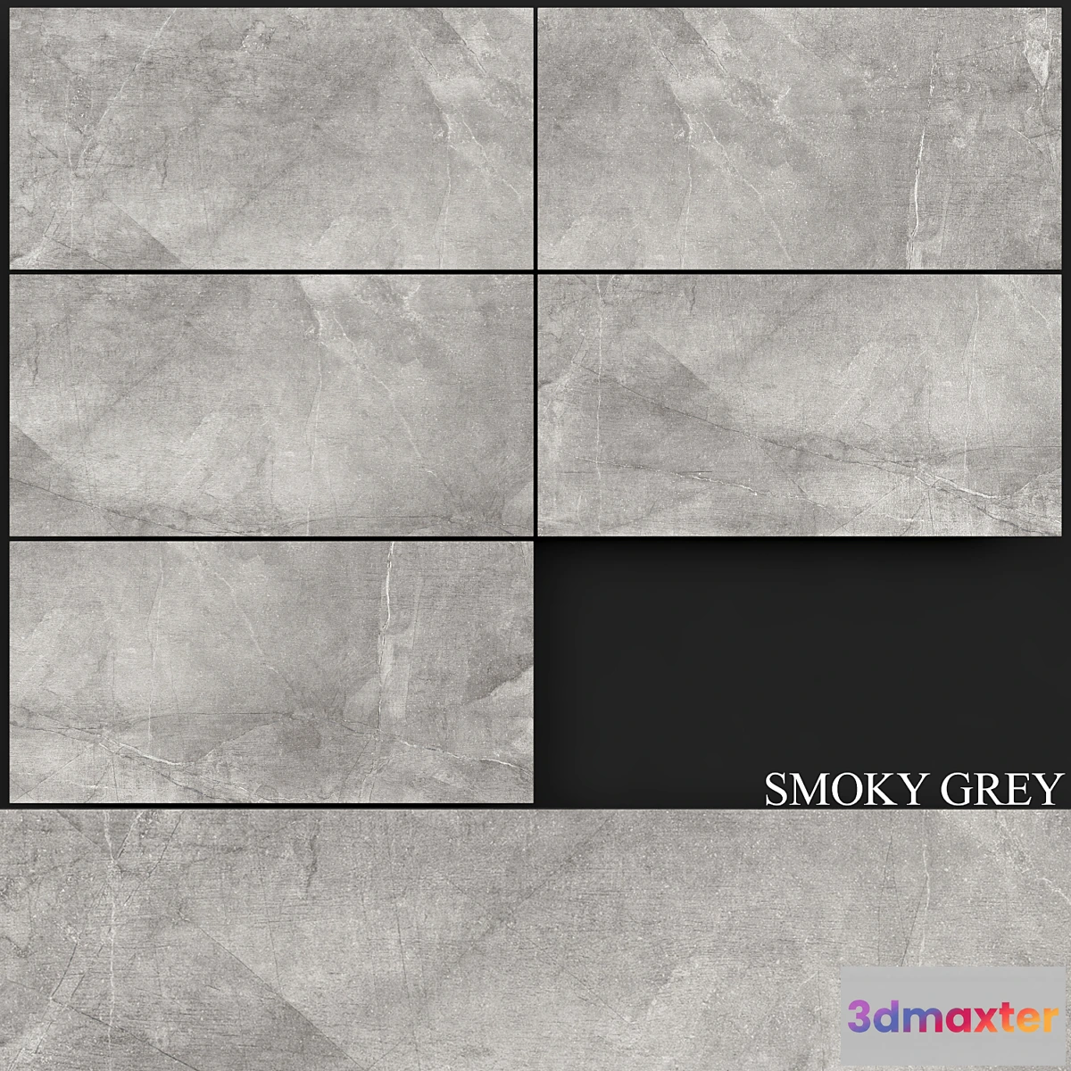 1410708 - Decovita Smoky Grey 600×1200 3D Max