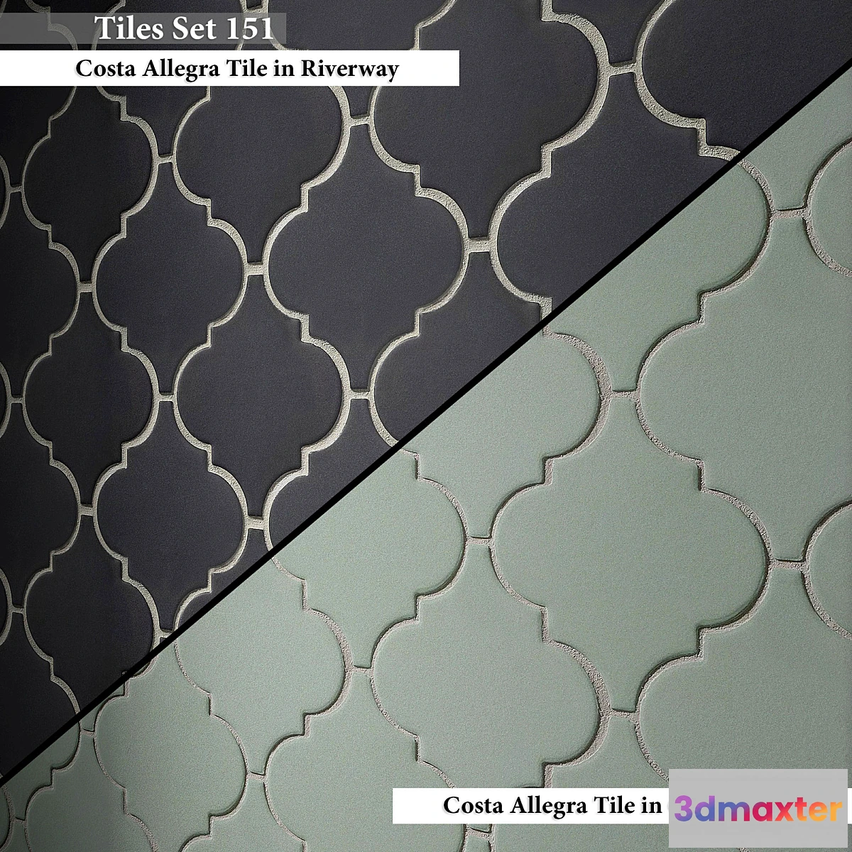 1415420 - Tiles set 151 3D Max