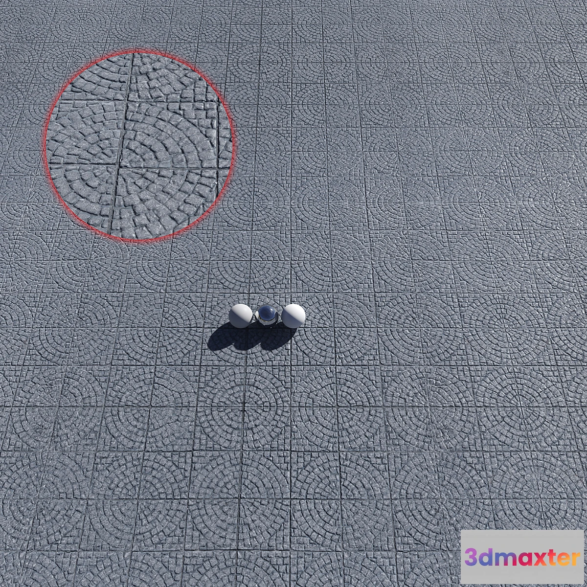 1418434 - Sidewalk tile_5 3D Max