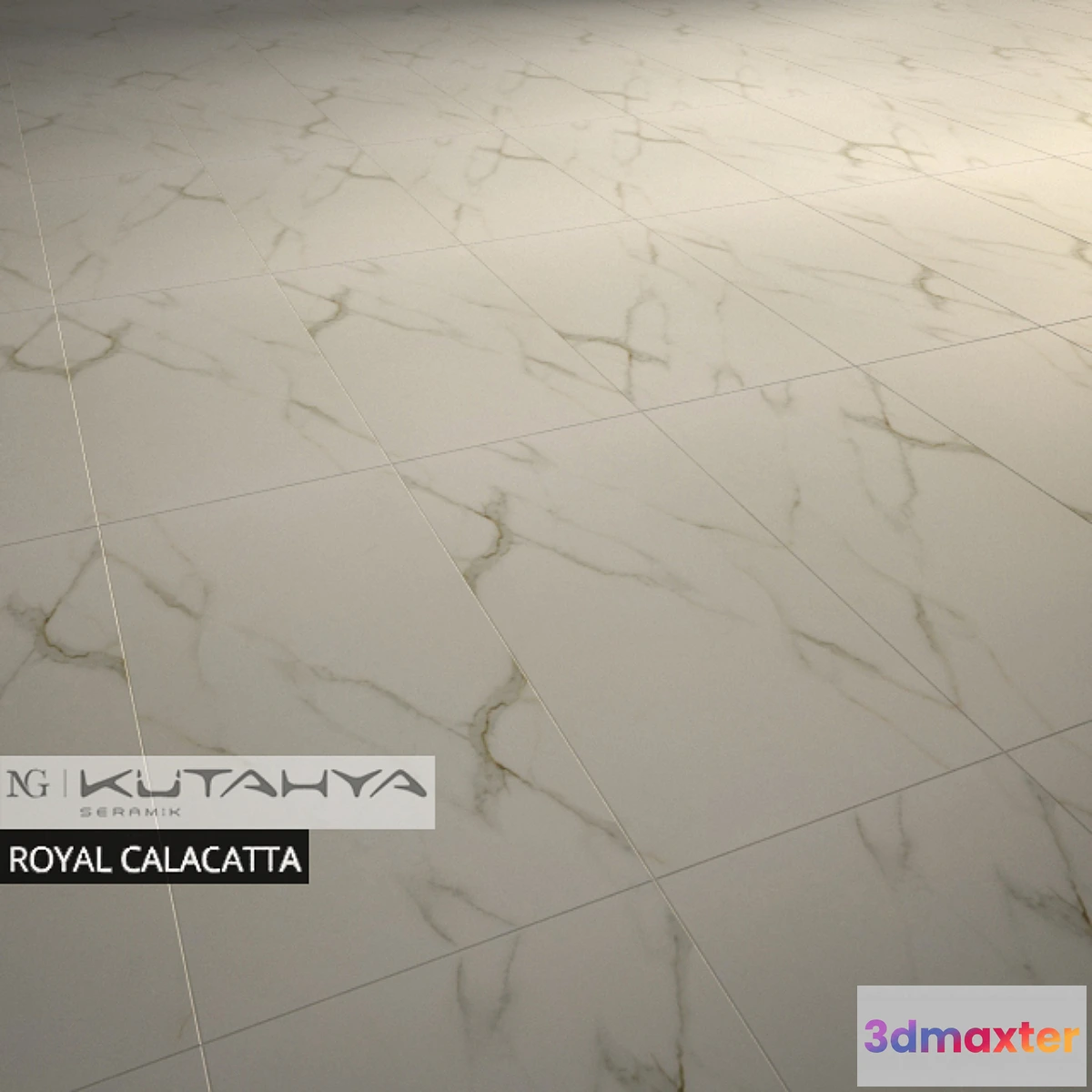 1420434 - KUTAHYA SERAMIK ROYAL CALACATTA 3D Max