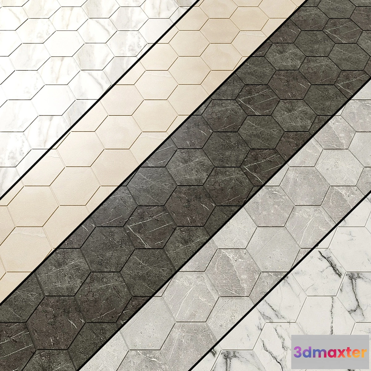 1420620 - Mosaic Italon Sharm Evo 5 types 3D Max