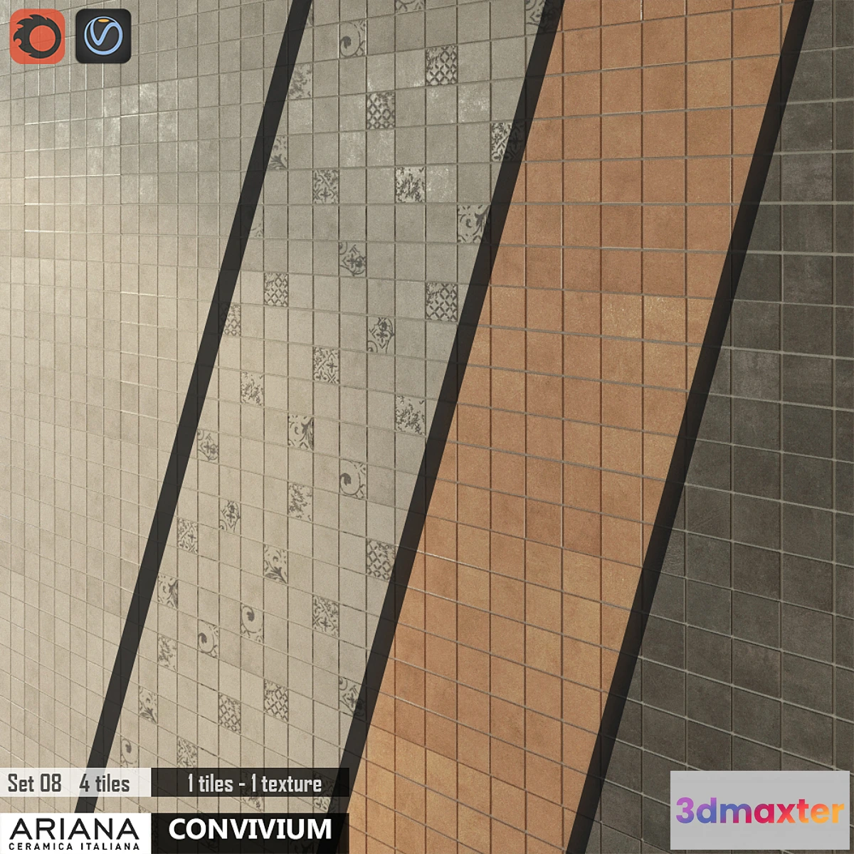 1423264 - ARIANA CONVIVIUM Set 08 3D Max