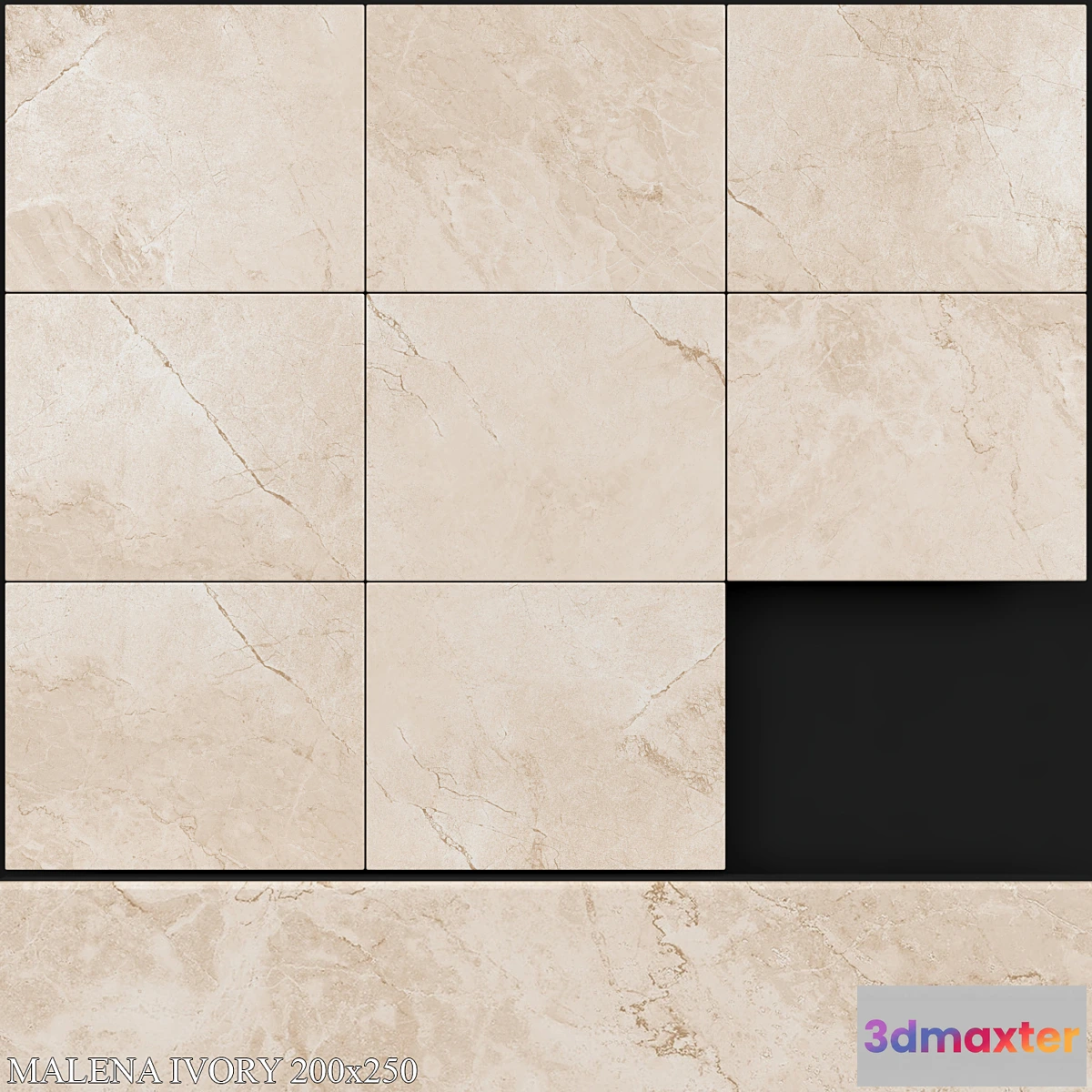 1424666 - Yurtbay Seramik Malena Ivory 200×250 3D Max