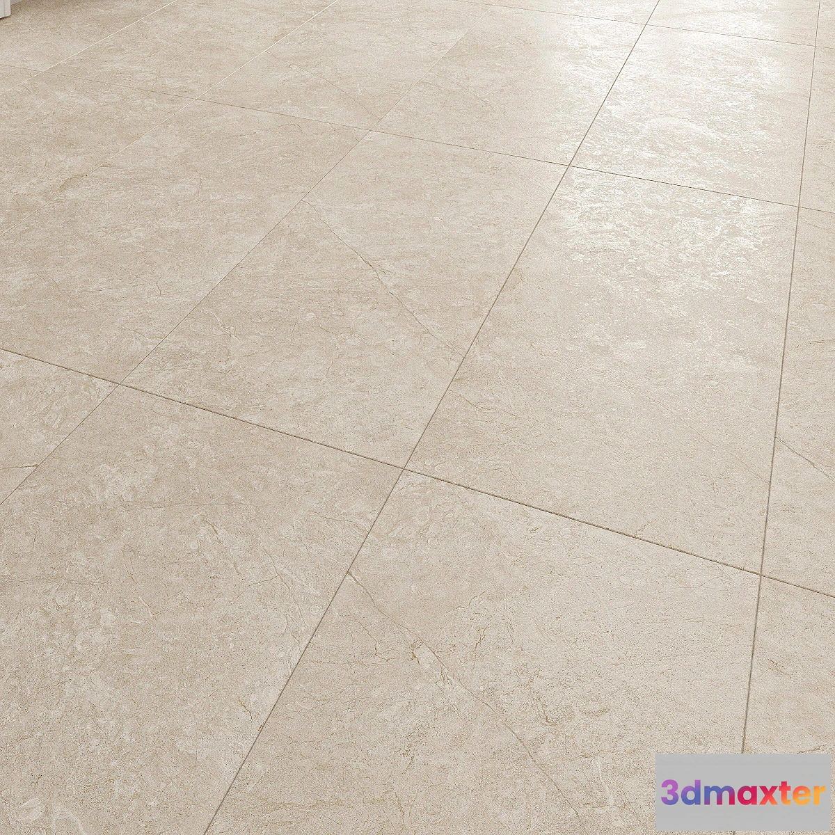 1425828 - Royal Sand Ivory 120 Floor Tile 3D Max