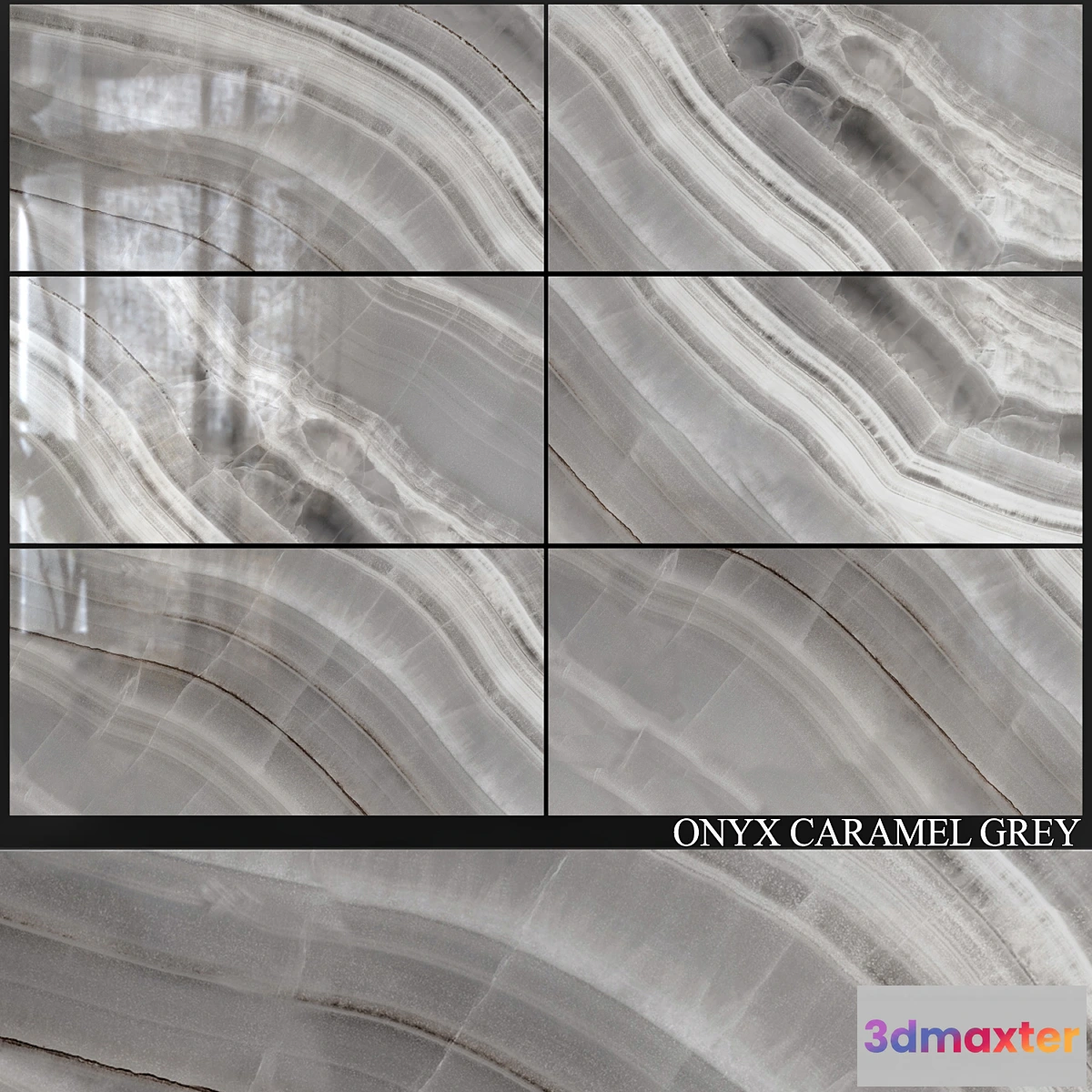 1427362 - Decovita Onyx Caramel Grey 600×1200 3D Max