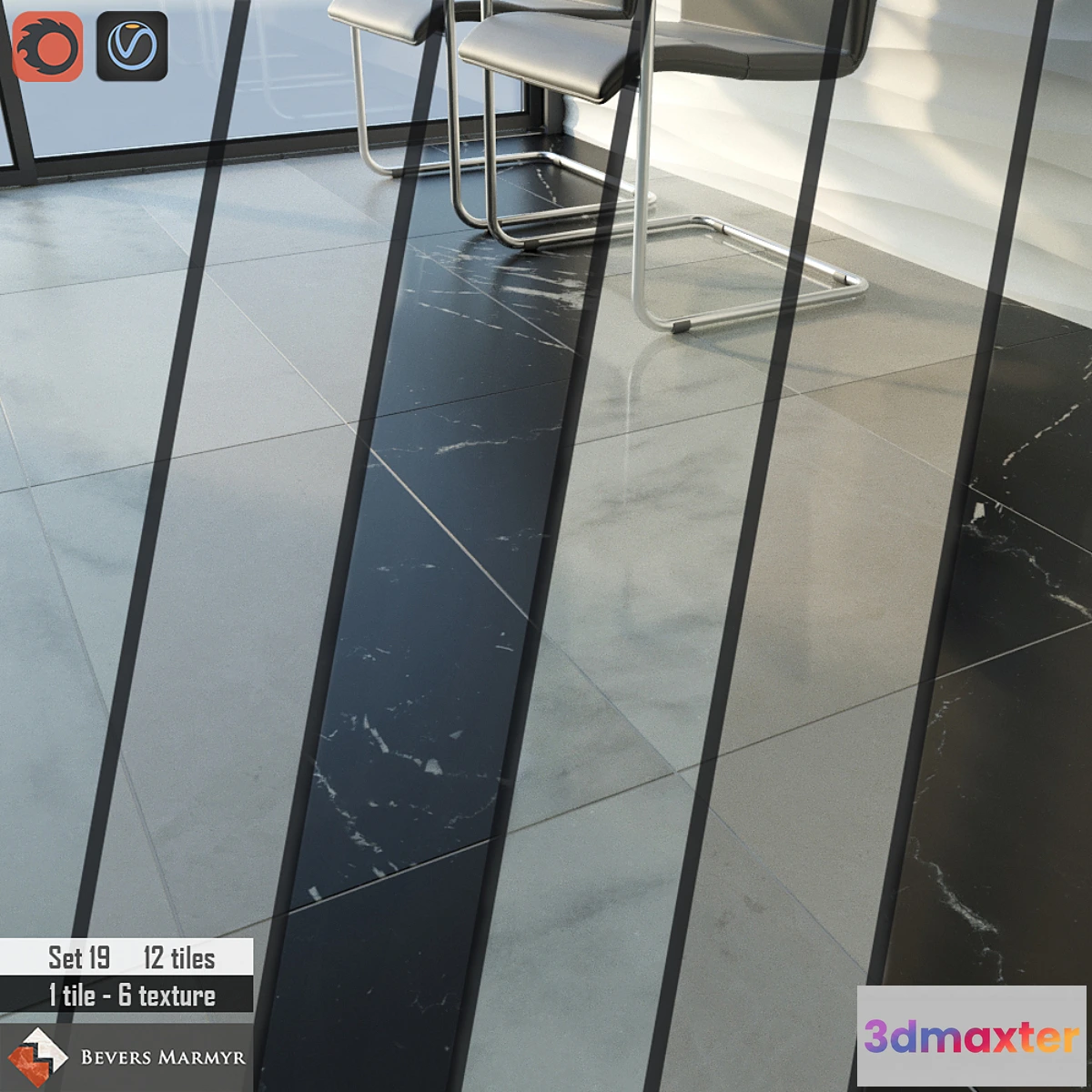 1427702 - Bevers Marmyr Set 19 3D Max