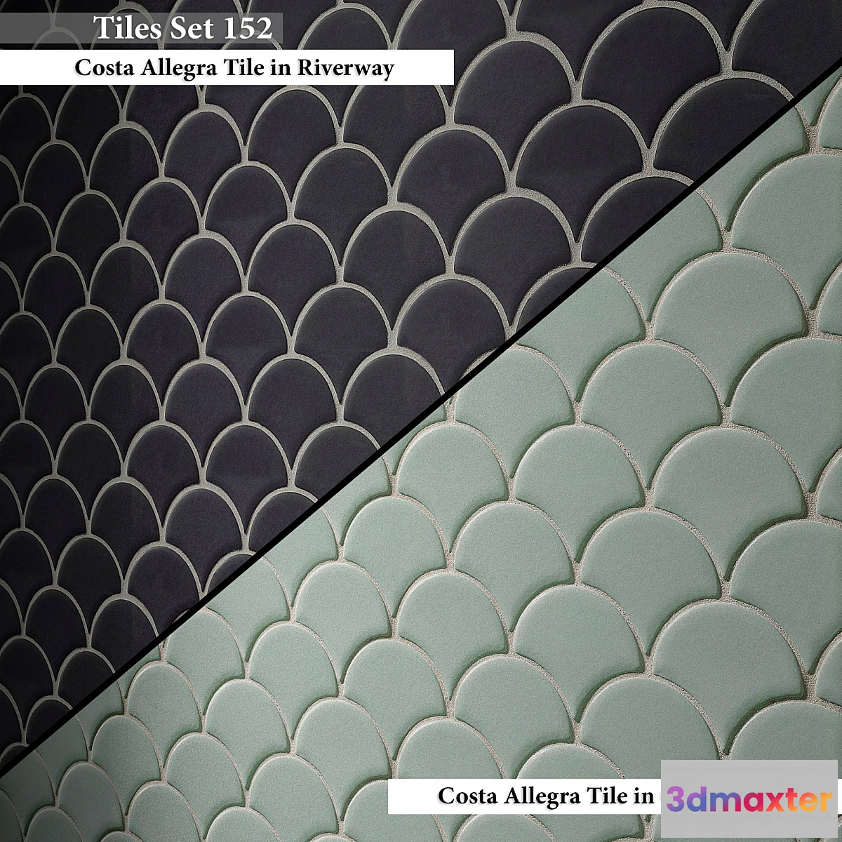 1429892 - Tiles set 152 3D Max