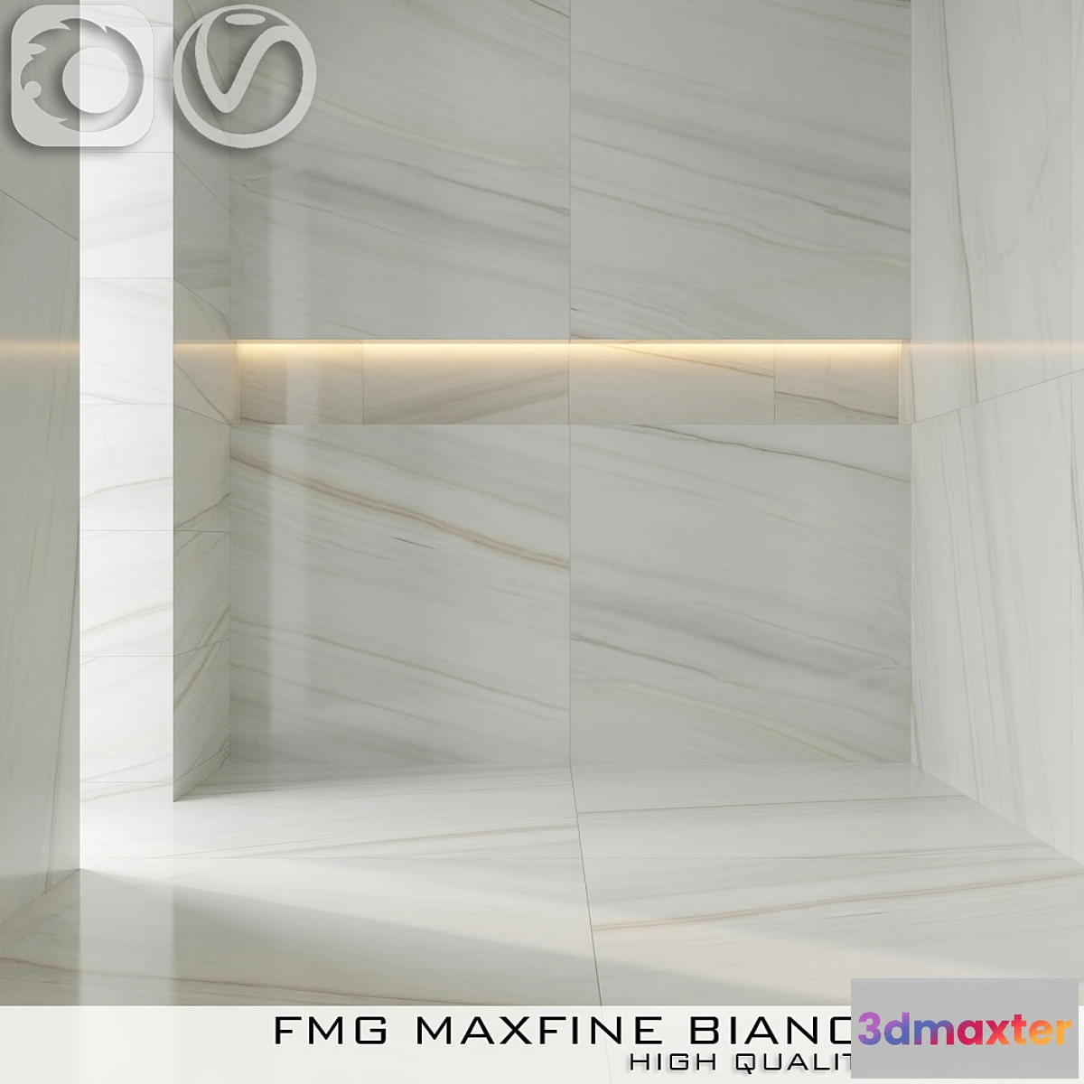 1433226 - Tile FMG BIANCO LASA 3D Max