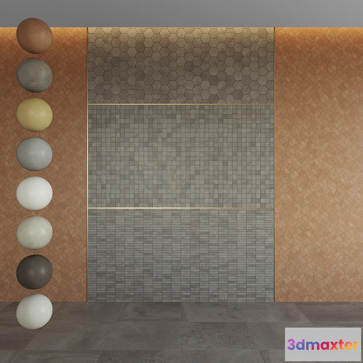 1433816 - Decor Italon Terraviva Geometry 3D Max