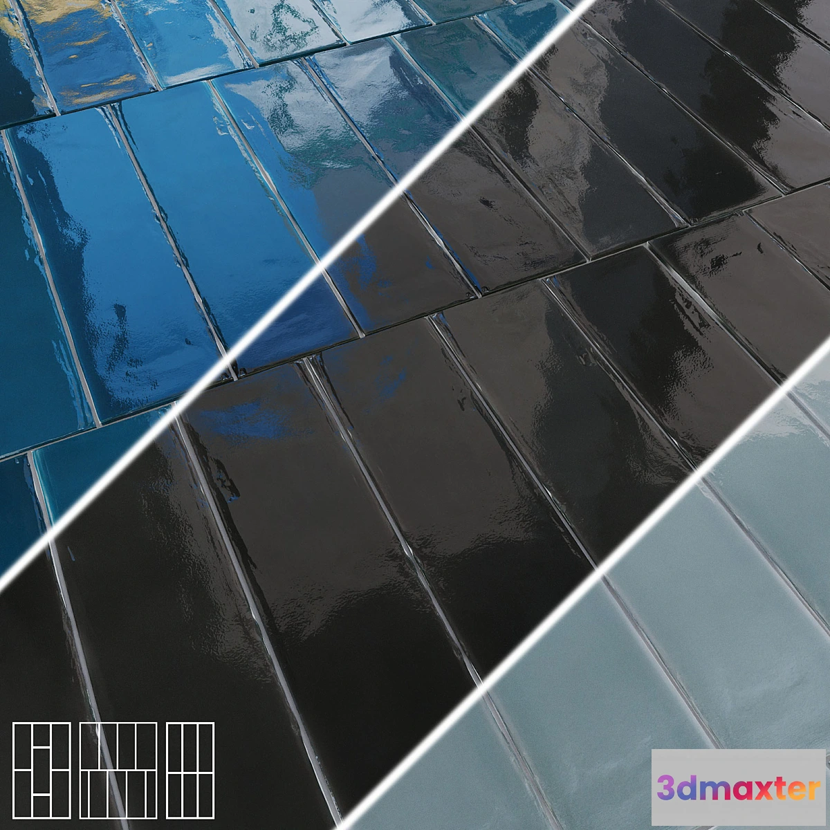 1436268 - Ceramic wall tiles DNA ECLAT 3D Max