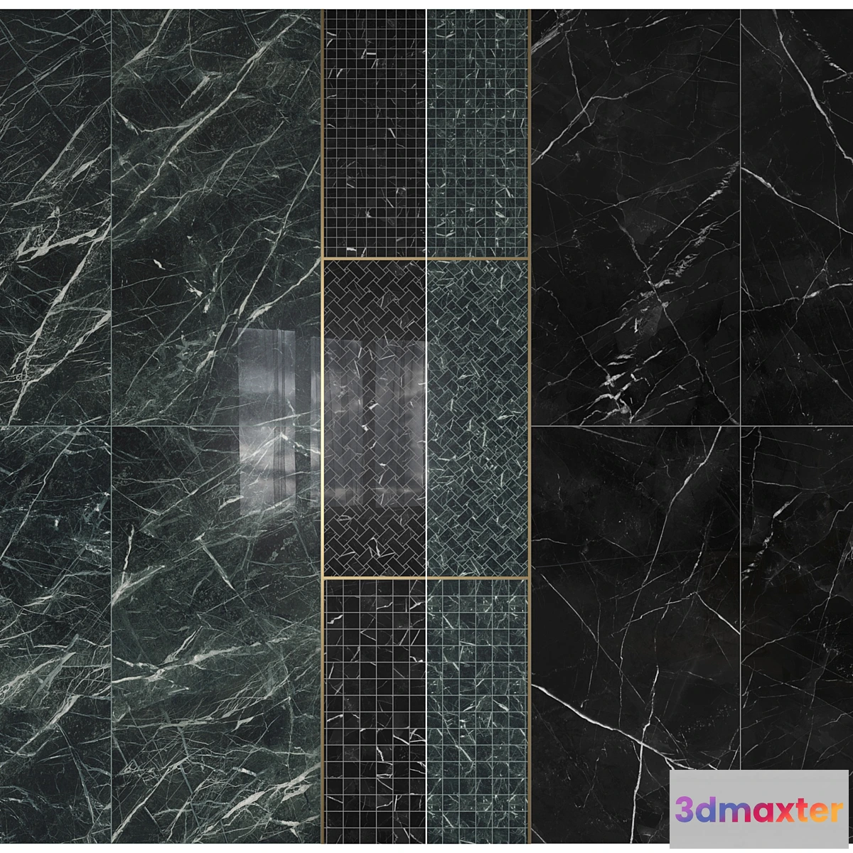 1437502 - Emilgroup Tele di Marmo Revolution decor s1 3D Max