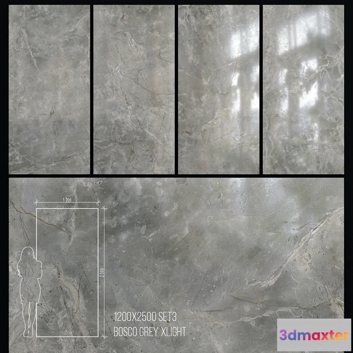 1440960 - Ceramic Tiles Bosco 1200×2500 3D Max